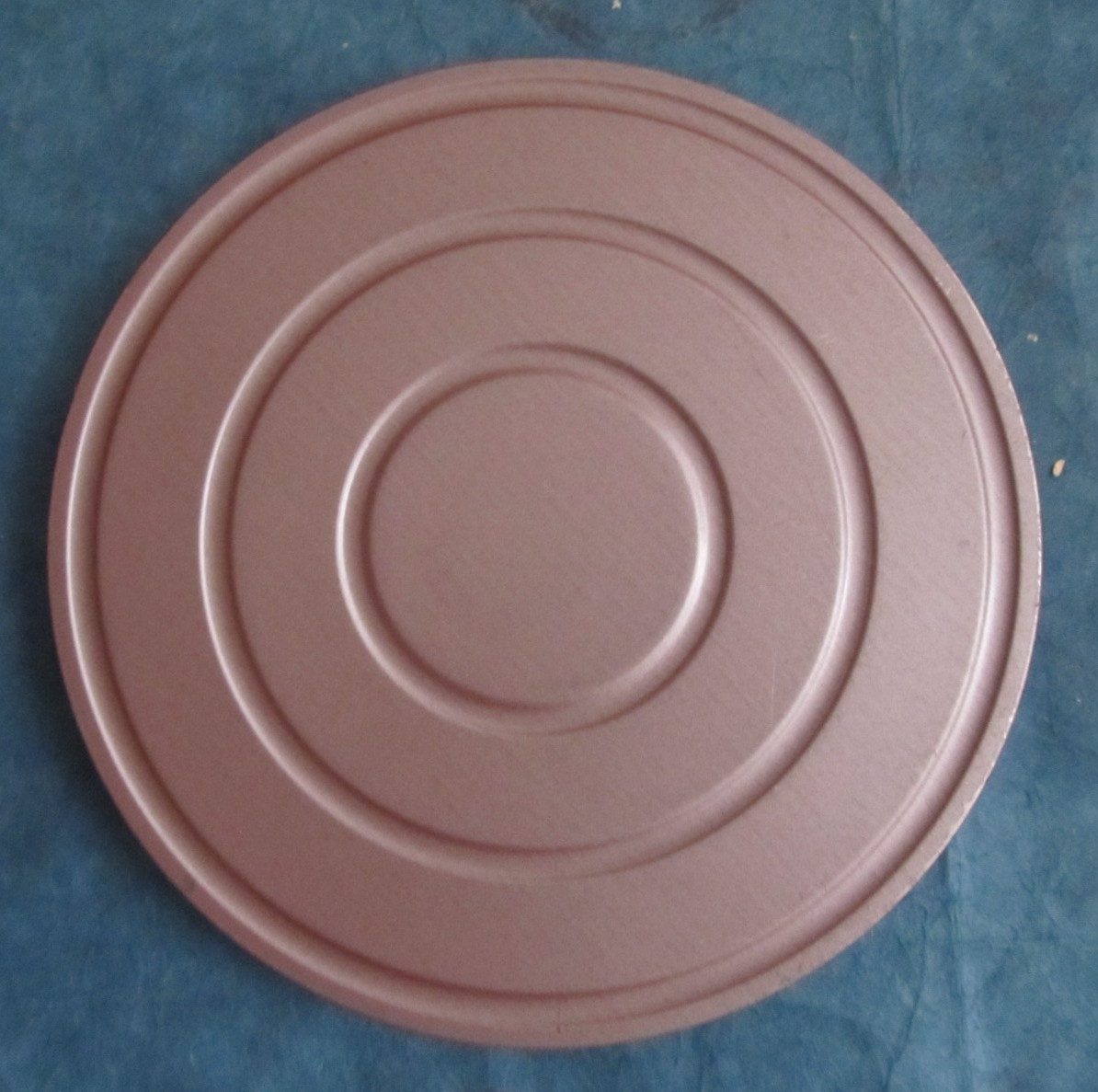 Vintage Mauve 8mm film canister/ box with reel