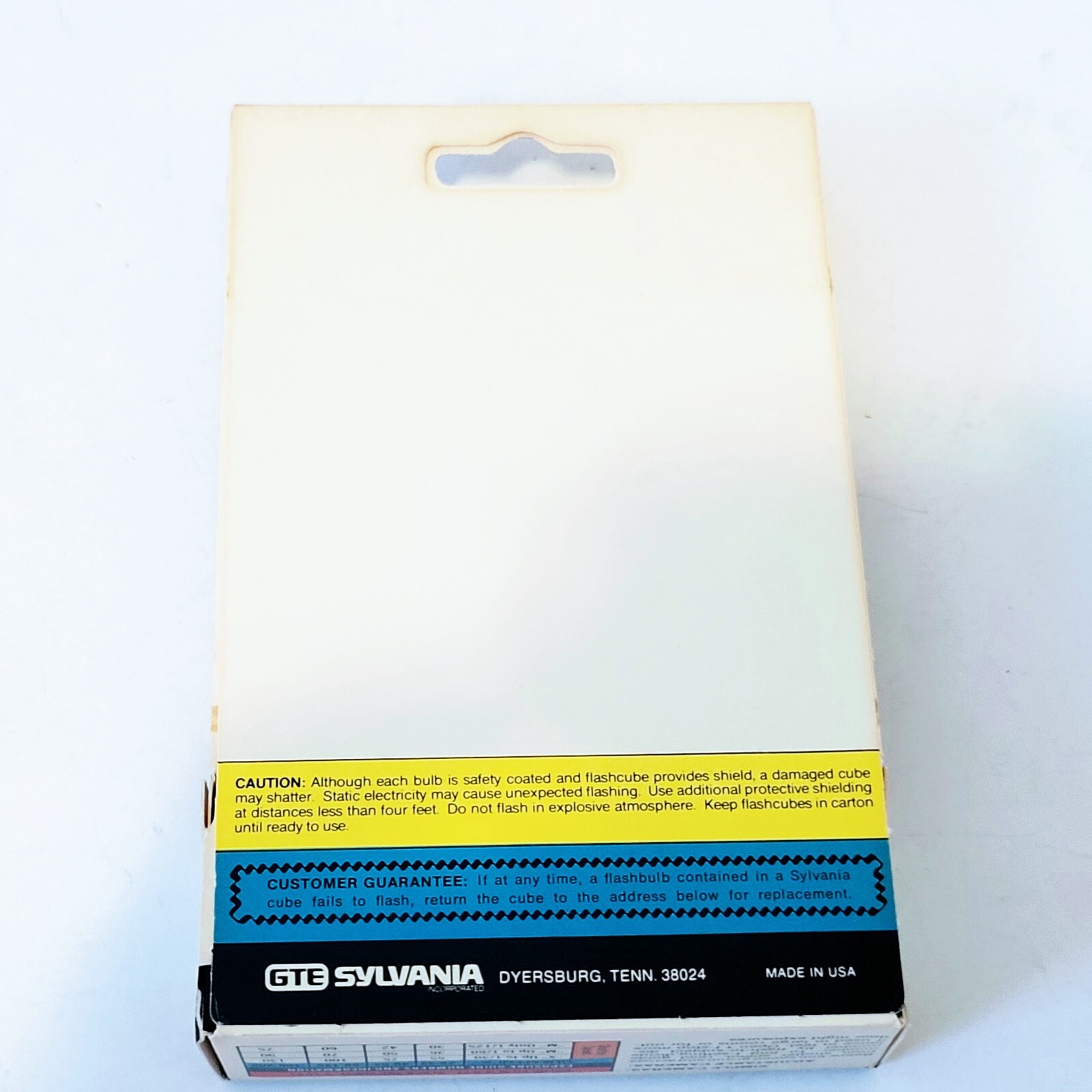 Sylvania Blue Dot Flashcubes New Old Stock 3 Cubes 12 Flashes Vintage
