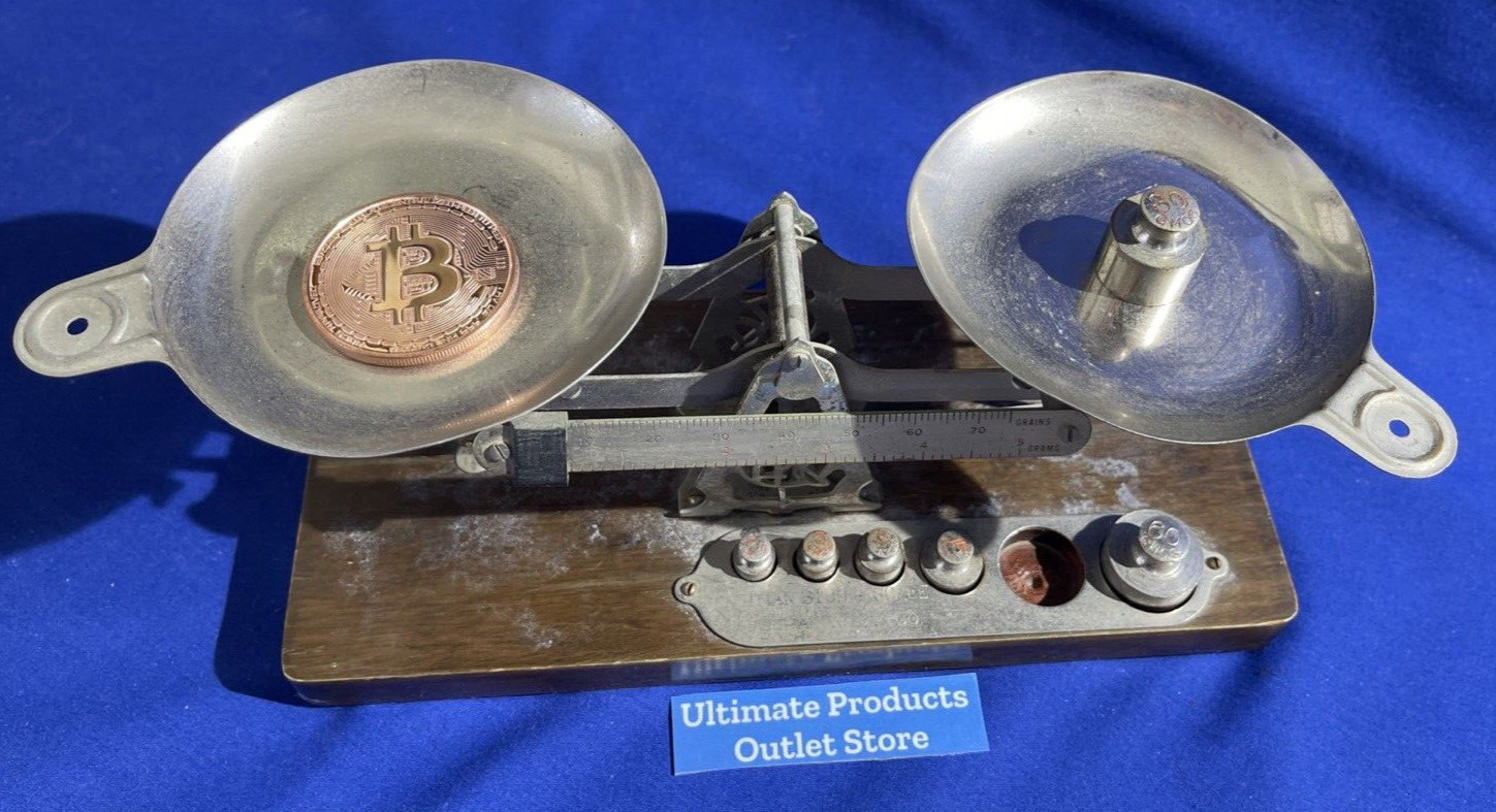 Kodak Studio Scale ⚖️with 6 Metric Weights and 2 Pans