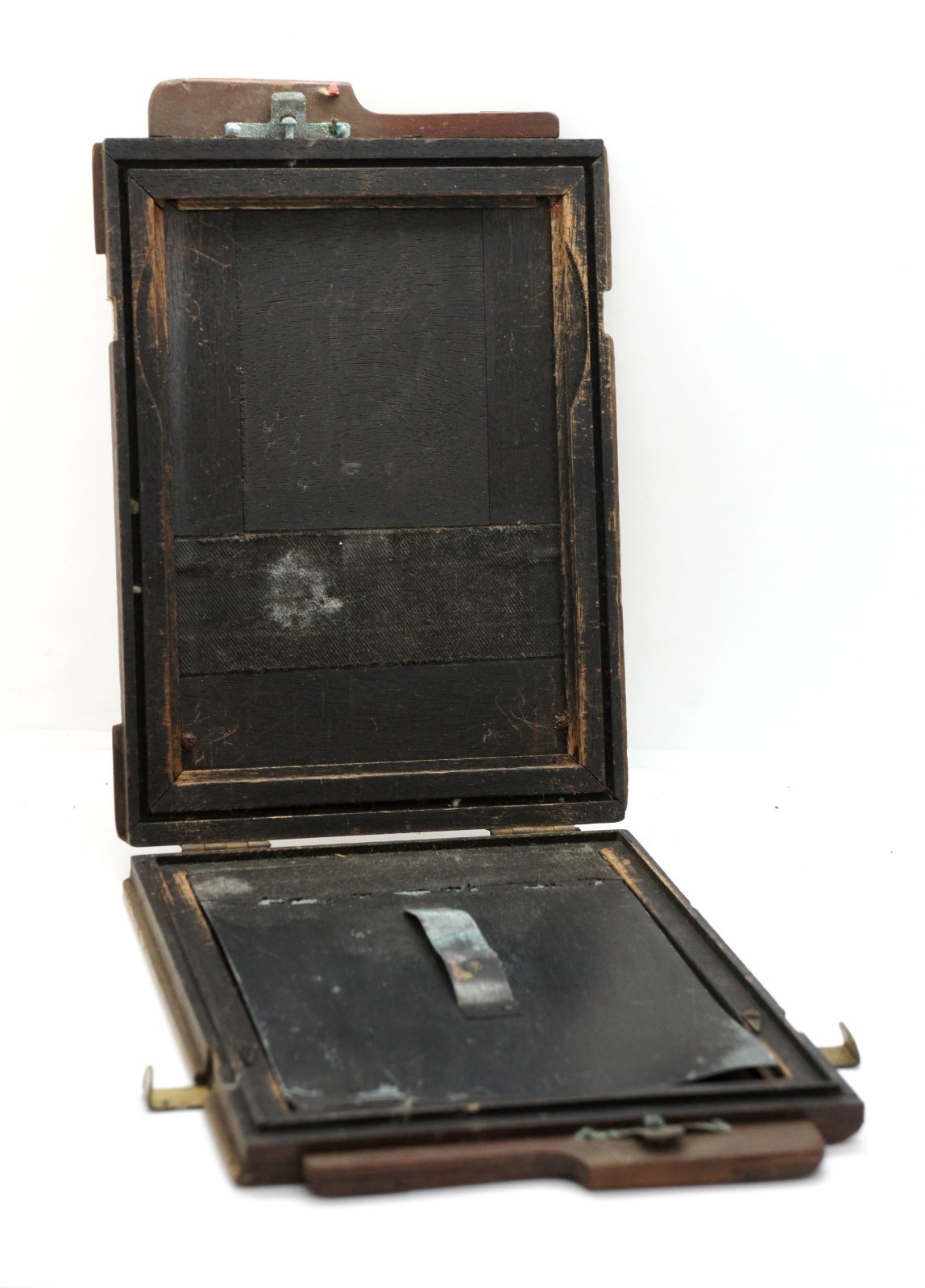 Vintage Wooden Mahogany Film Plate Holder for Large Format 4.5×6.5 ” Cameras