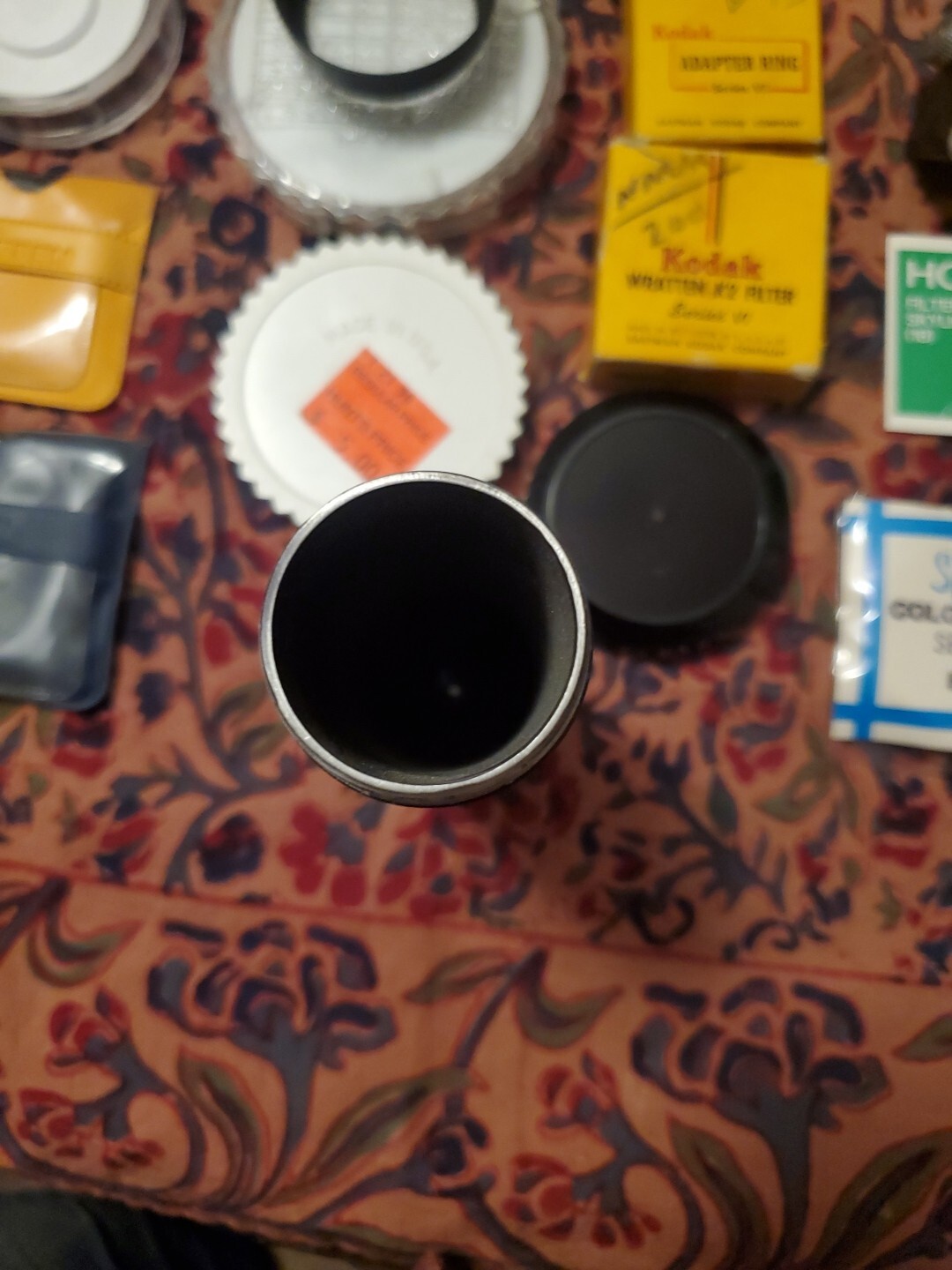 Vintage Photography Camera Lens Accessory Lot Old House Estate