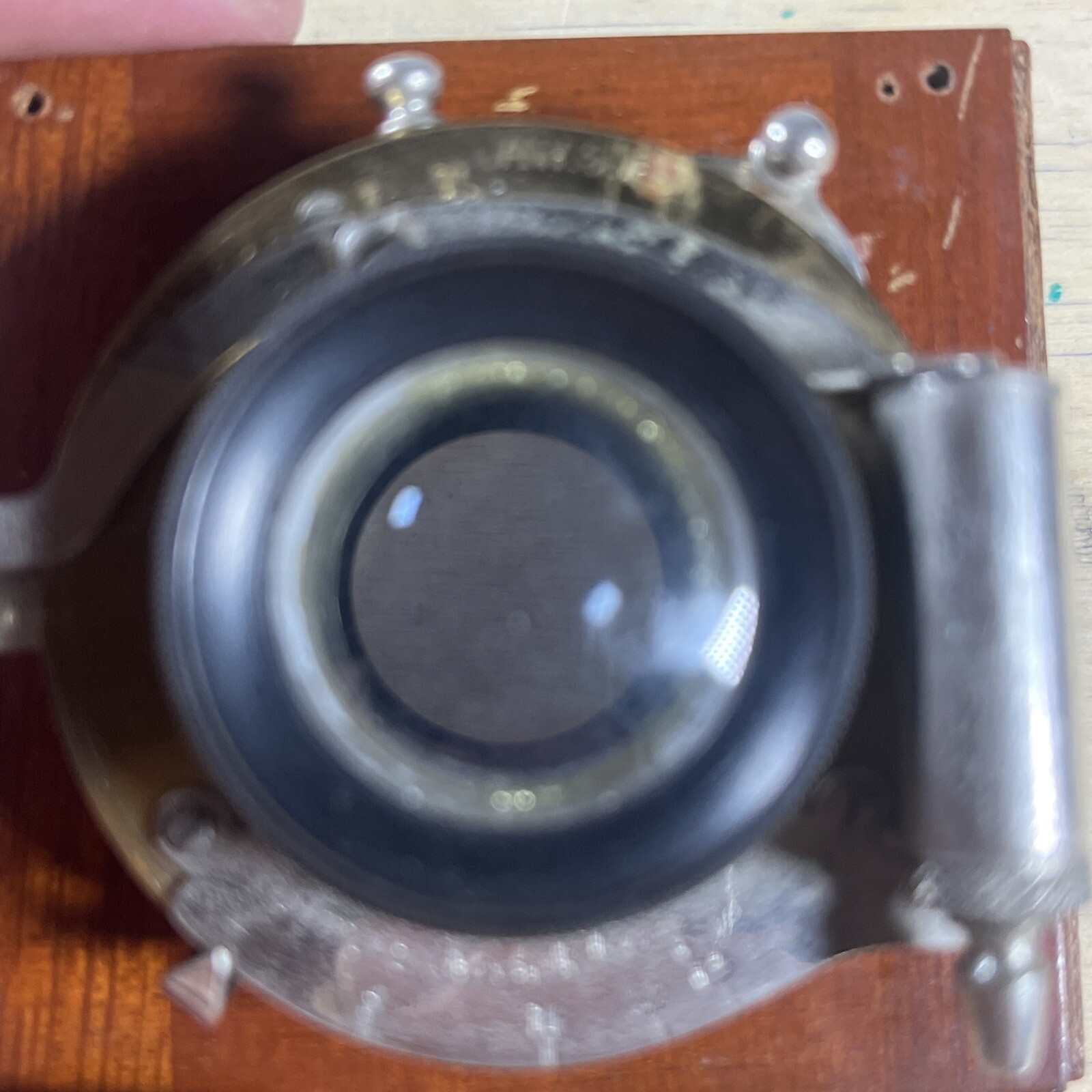 Bausch & Lomb Rapid Rectilinear Lens Eastman Kodak Shutter made 1897