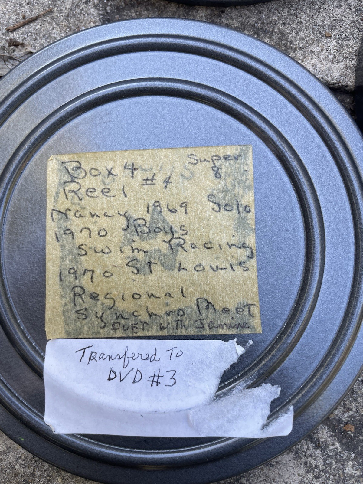 2 Vintage Super 8mm Home Movies 1950/70’s Metal Reels & Metal Canisters-Colorado