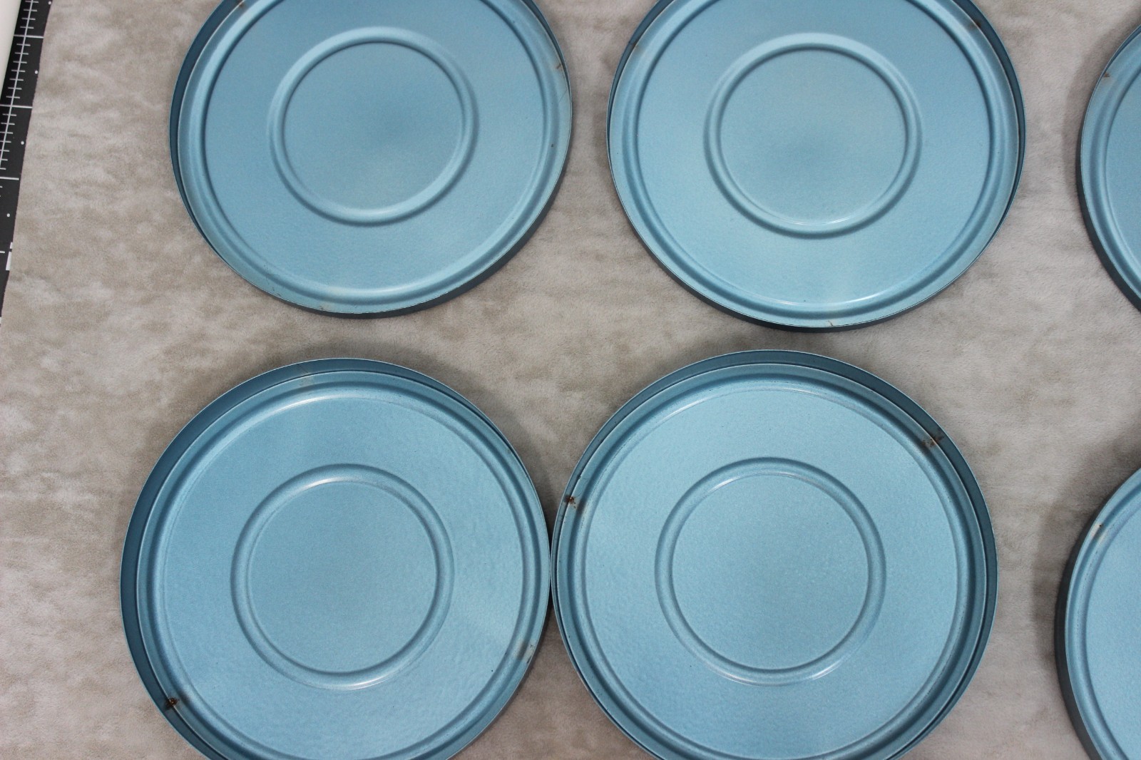 8 mm Reels and Canisters Compco 200 Feet Empty Blue Lot of 4