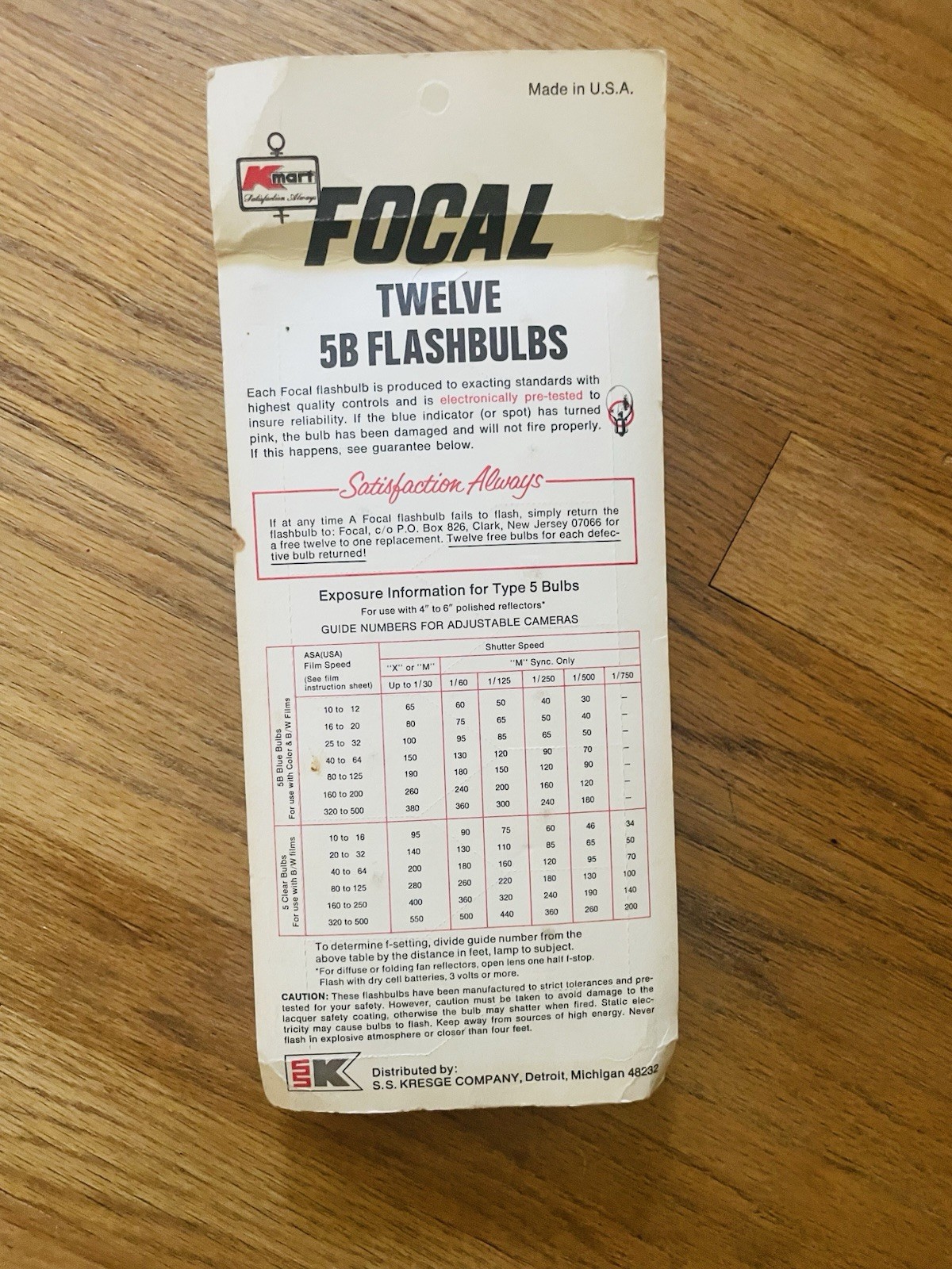 Vintage Flashbulbs 12 Bulbs New Old Stock Kmart 5B