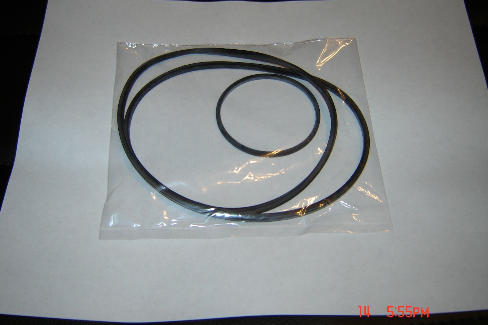 KODAK M-70 Instamatic Projector Belts, 2 Belt Set , New