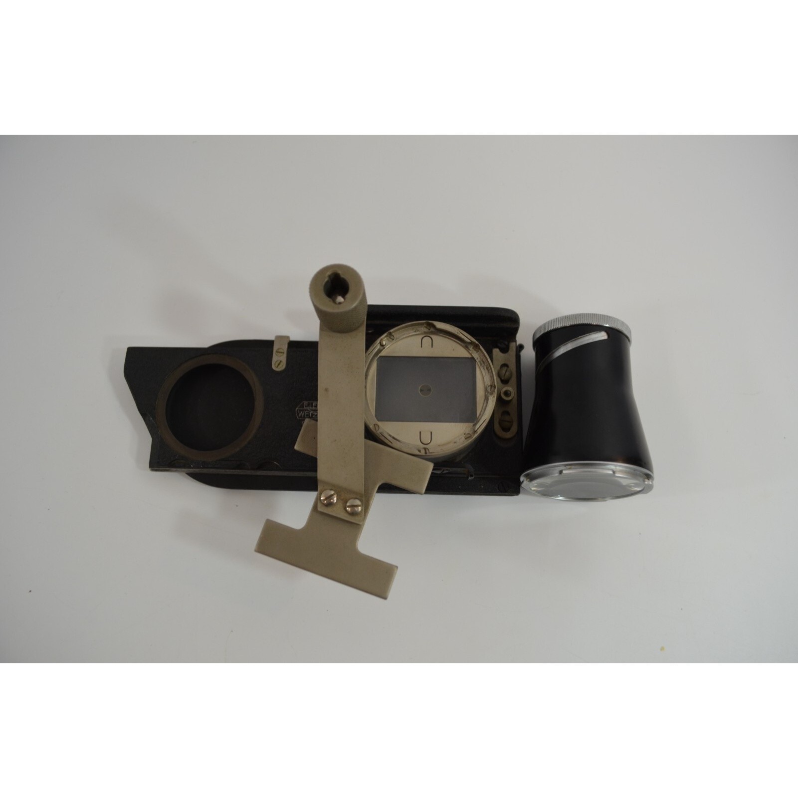 Leitz Wetzlar OOZAB Slide Focusing Stage LVFOO Chimney Finder Leica Focoslide