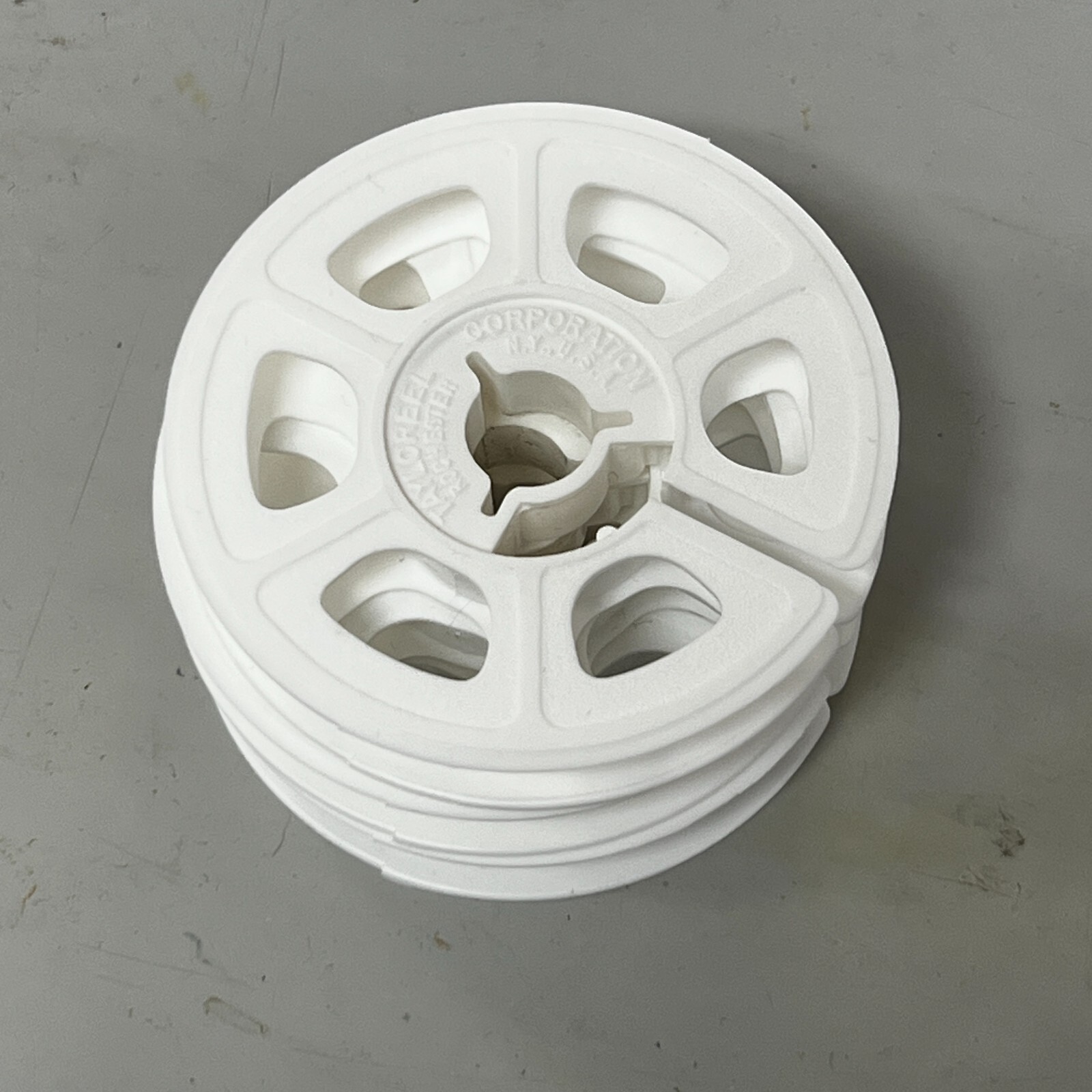 (3) SUPER 8MM FILM REEL FLANGE 50 ft.