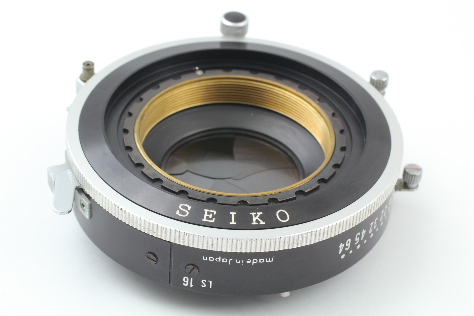 [Exc+5] SEIKO No.1 Shutter For Large Format Lens From JAPAN
