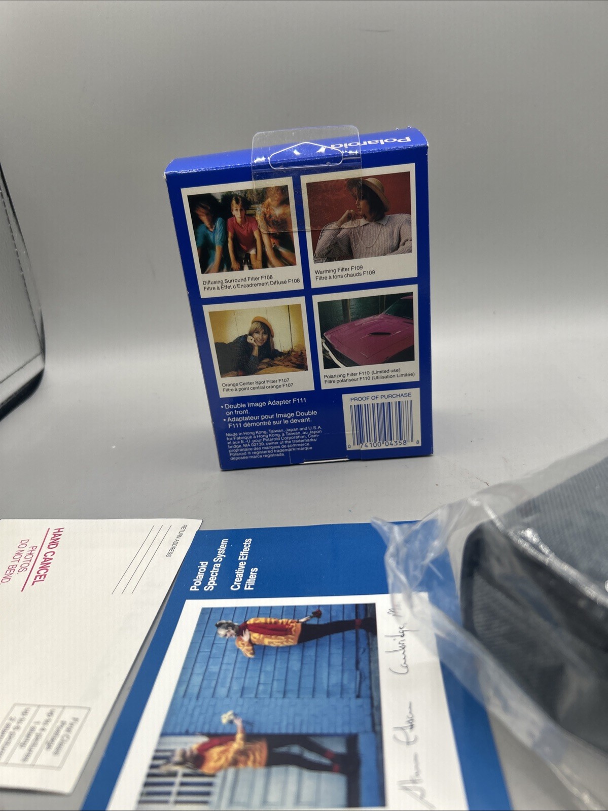 Polaroid Creative Effects Filters for Spectra System Cameras NEW OPEN BOX