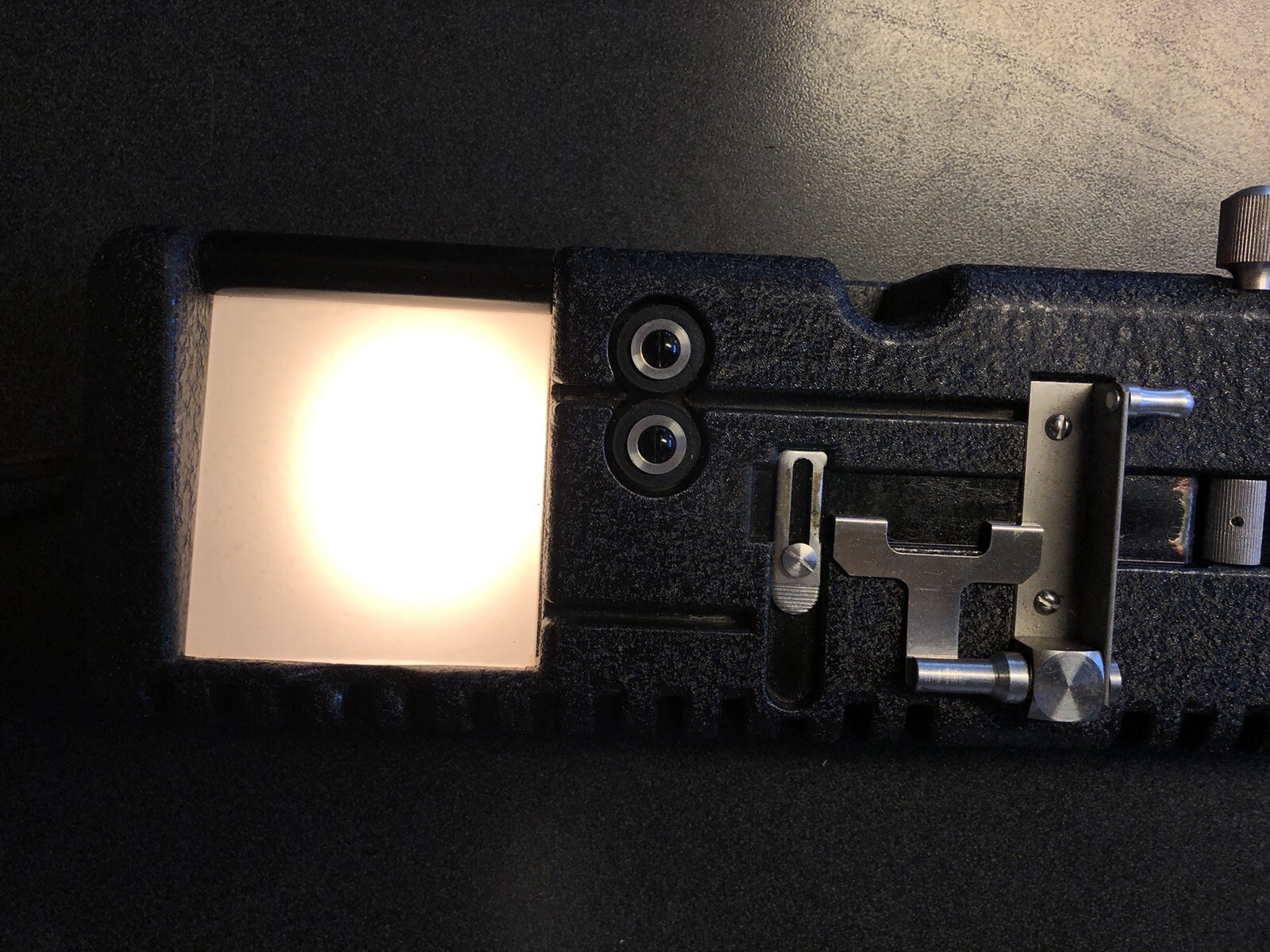 Leica Bindomat #69052 Leitz NY Lighted Slide Cutting and Mounting Tool USED