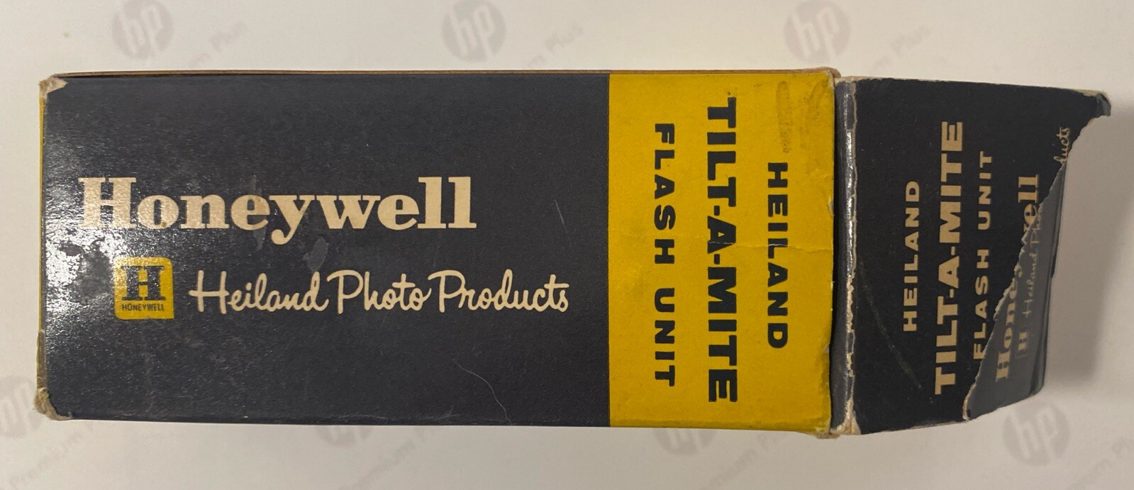 Vintage Honeywell Heiland Tilt-A-Mite Flash Unit w/Case, Instructions & Orig Box