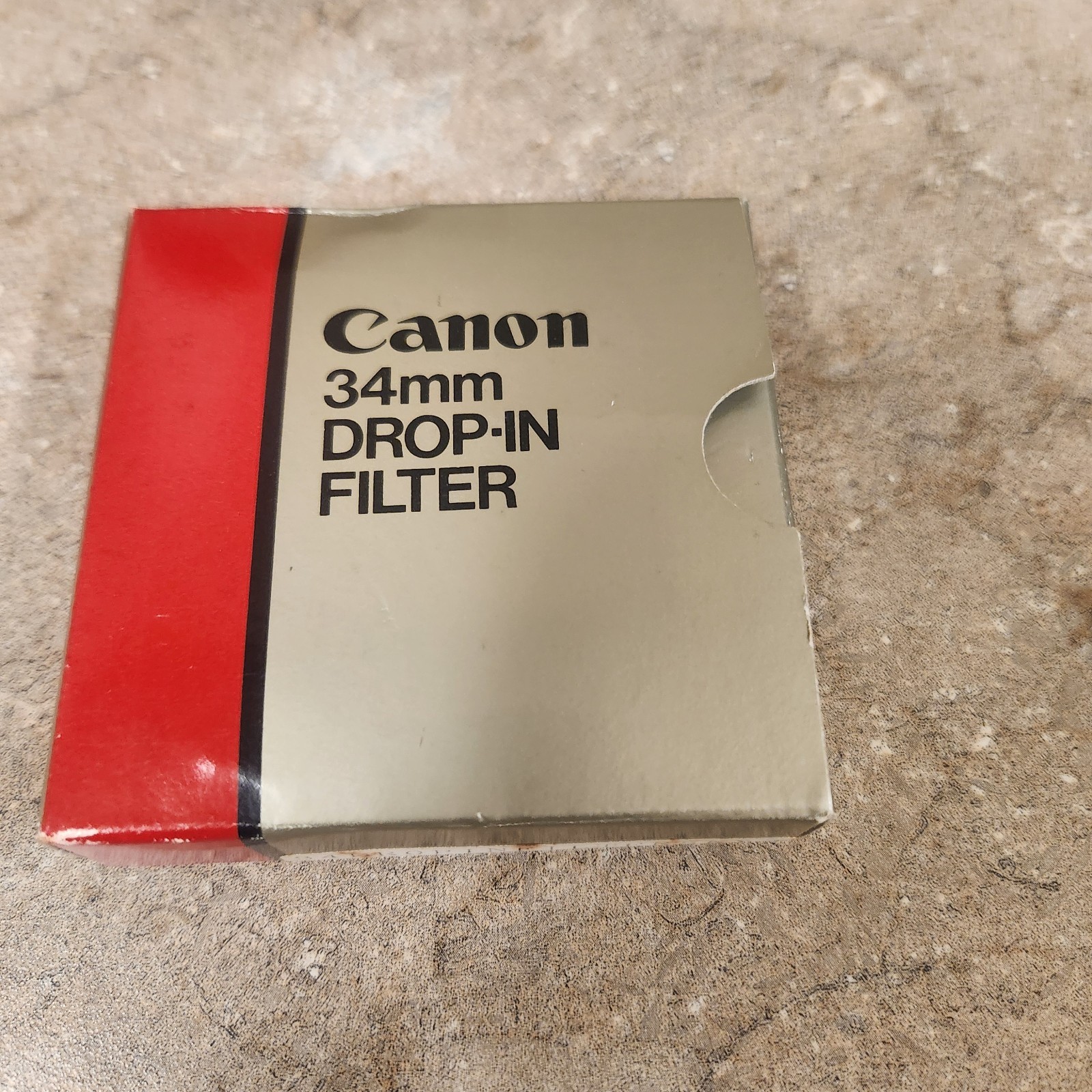 Canon 34mm Drop In Gelatin Filter holder for 1978 Canon 300mm f4 FD lens – READ