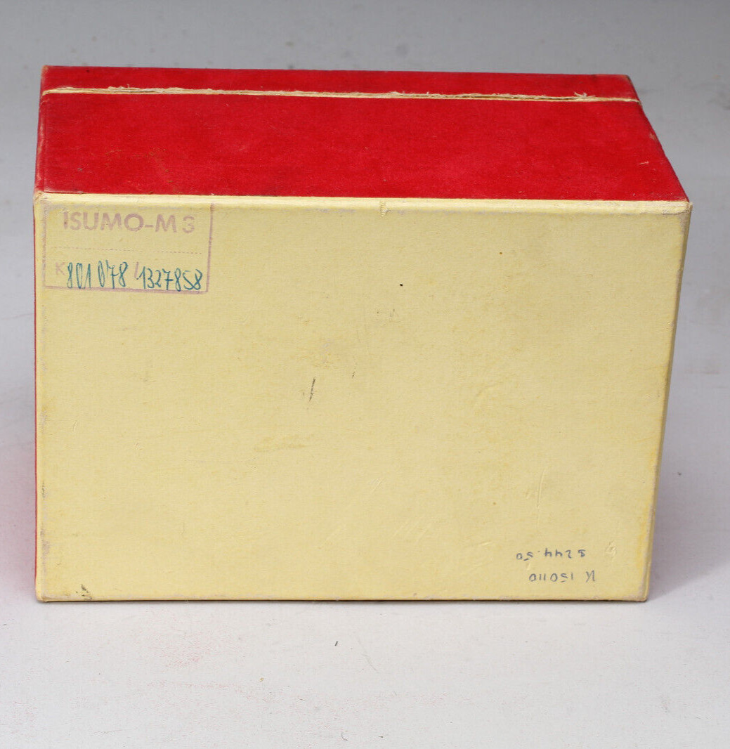 1955 LEICA M3 RED VELVET BOX WITH CAMERA AND LENS SERIAL NUMBERS