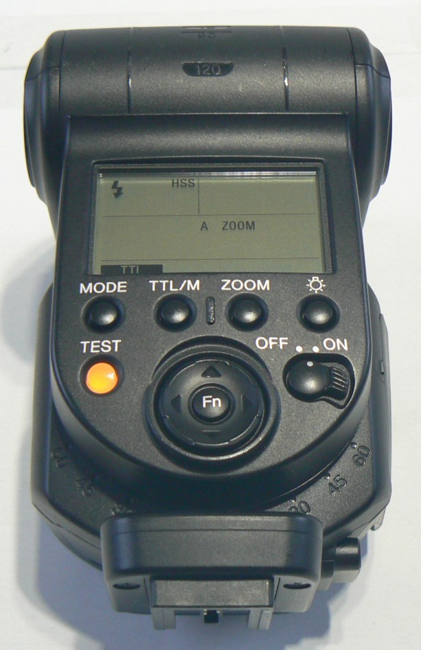 Sony HVL-F43AM Camera Hot Shoe Flash with Slide Out Diffuser – Works TESTED
