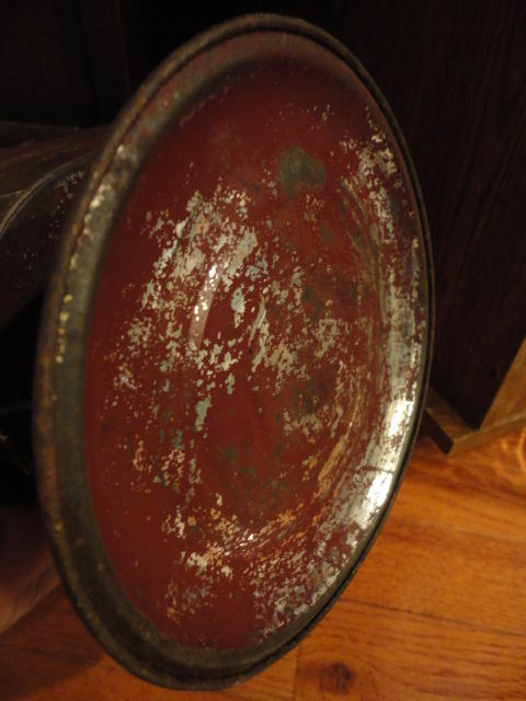 Dark Room Photographic Lantern Ruby Glass Protective Door Oil Lamp Antique
