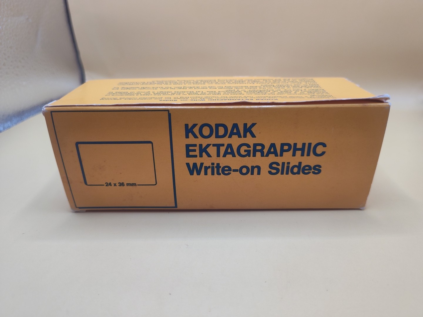 Box of All Most Full Kodak Ektagraphic Write-On Slides Free Shipping