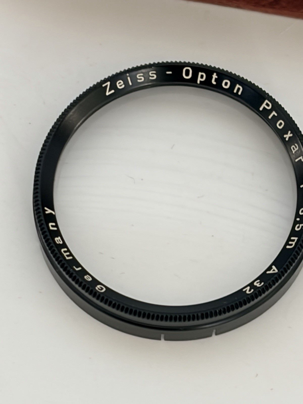 Zeiss Opton Proxar f=0.5mm A32 Push On Filter & Box