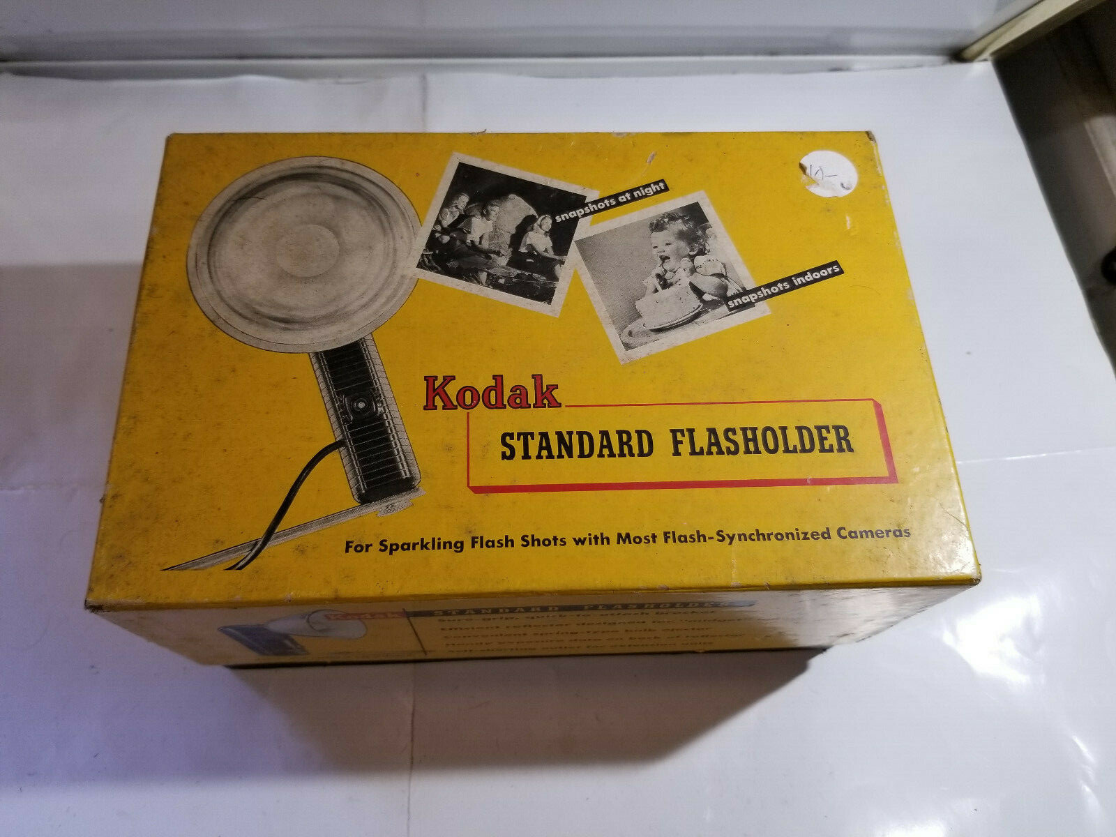 Vintage Kodak Flasholder Standard Original Box Flashguard Complete