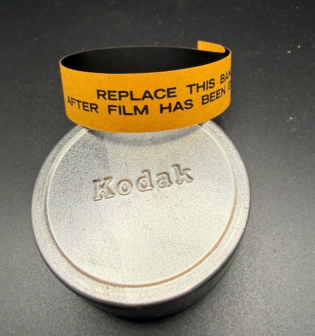 Vintage Kodak 8 mm Tin Film Canister- Empty