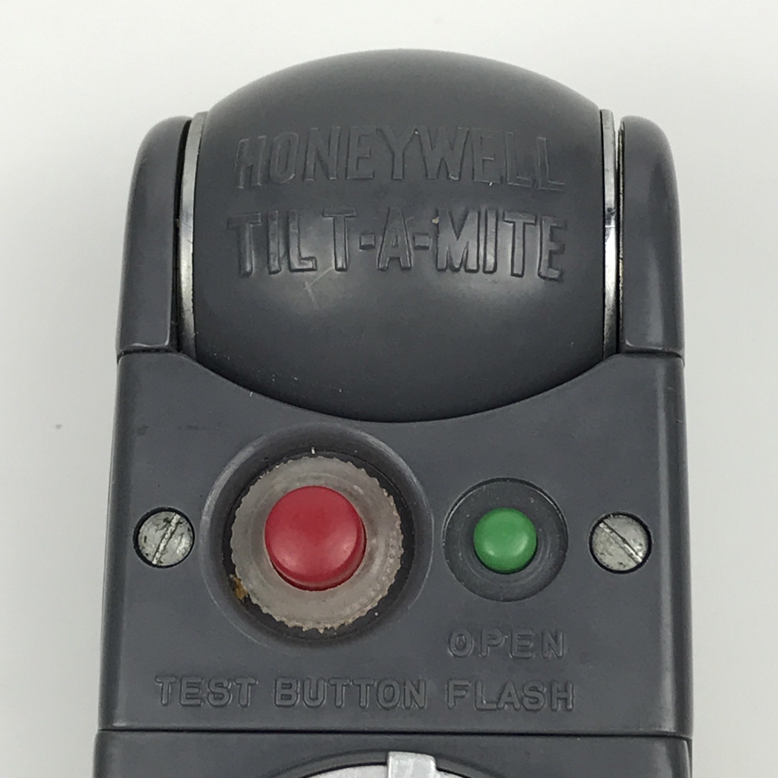 Vintage Honeywell Tilt-A-Mite Camera Flash Unit with Case Untested