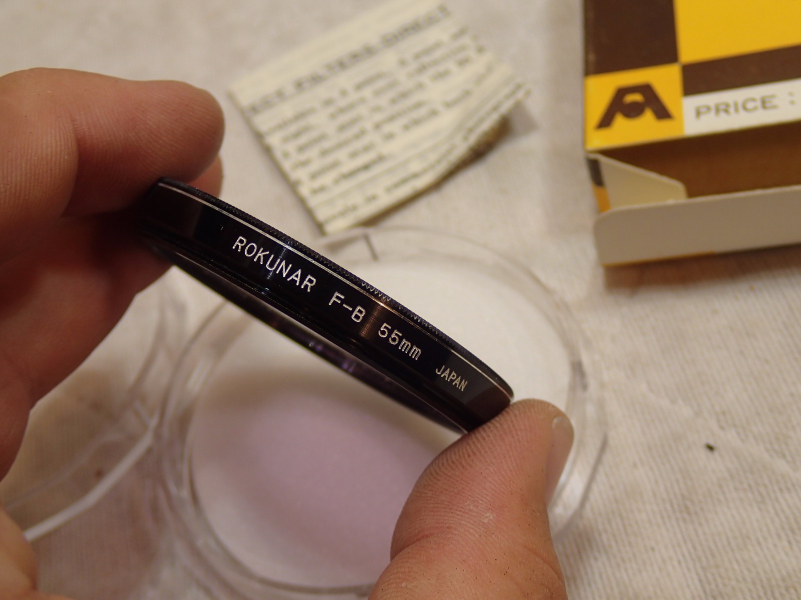 VINTAGE AETNA ROKUNAR COATED FILTER 52MM FL-B LENS