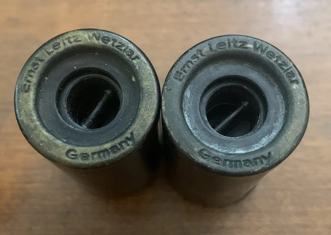 Two Vintage 35mm Leica Camera Film Cassettes & Canisters