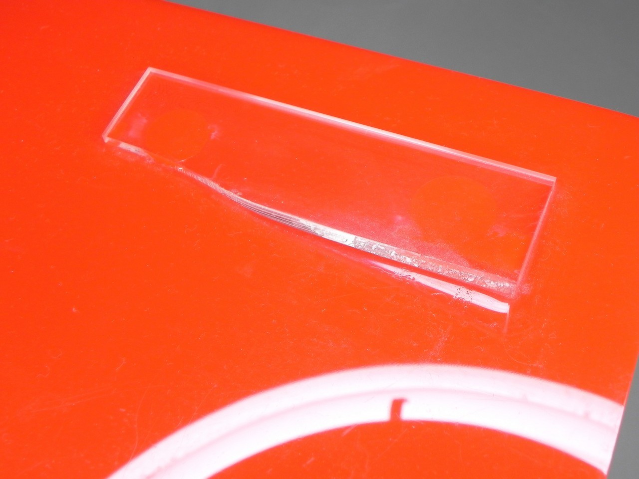 Vintage Leica Display Stand hold 3 R Lenses #2 …………… Defect