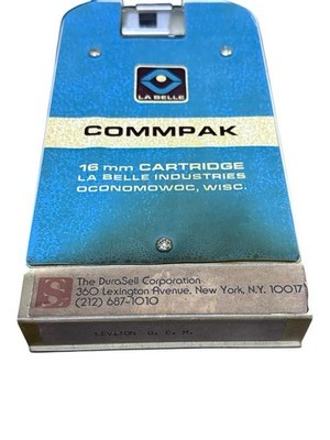 Vintage La Belle Commpak 16mm Cartridge – Rare 1960s-80s Film Loop