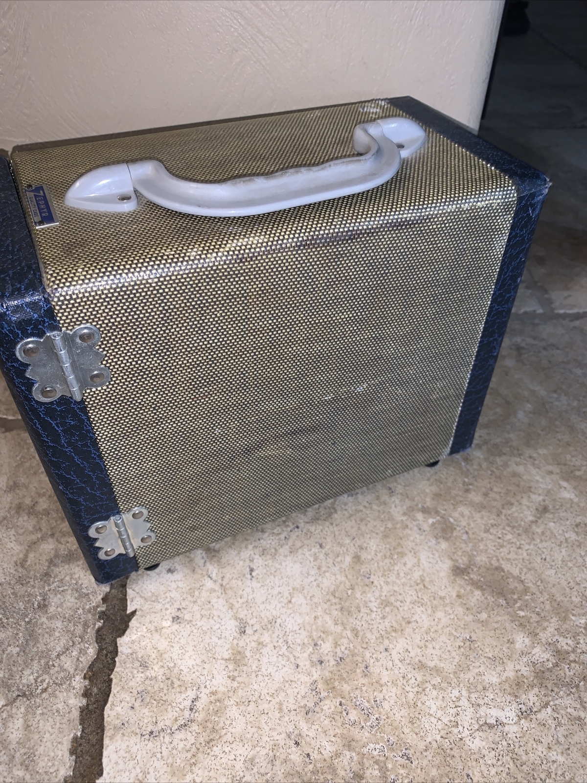 Vintage Photographic Slide Travel Case Mid Century Modern Movie Prop Storage