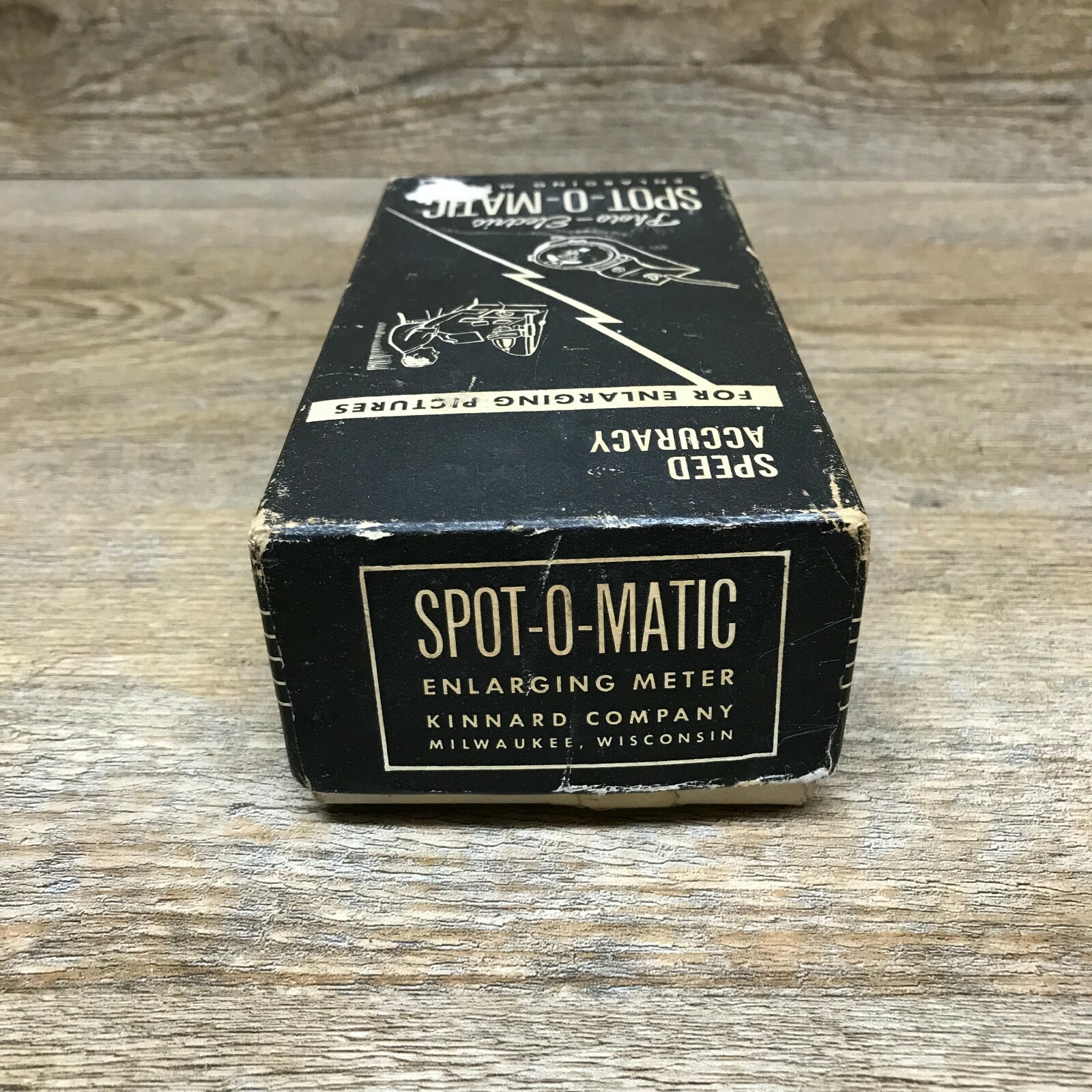 Photo-Electric Spot-O-Matic Photo ENLARGING Meter Vintage Kinnard Company