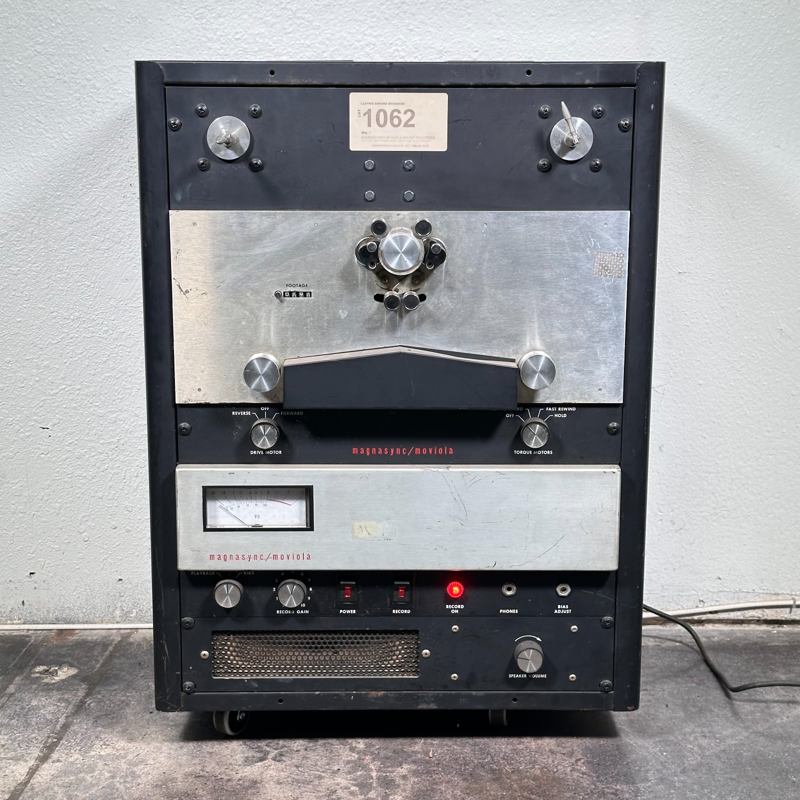 Magnasync 2300-R / Moviola Movie Editing Tape Machine Vintage Film Production
