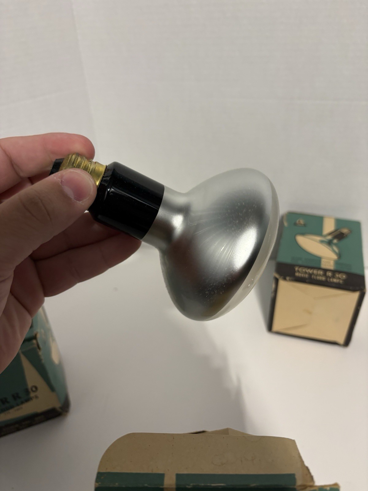 Lot Of 3: New Vintage Movie Flood Lamp Tower R 30