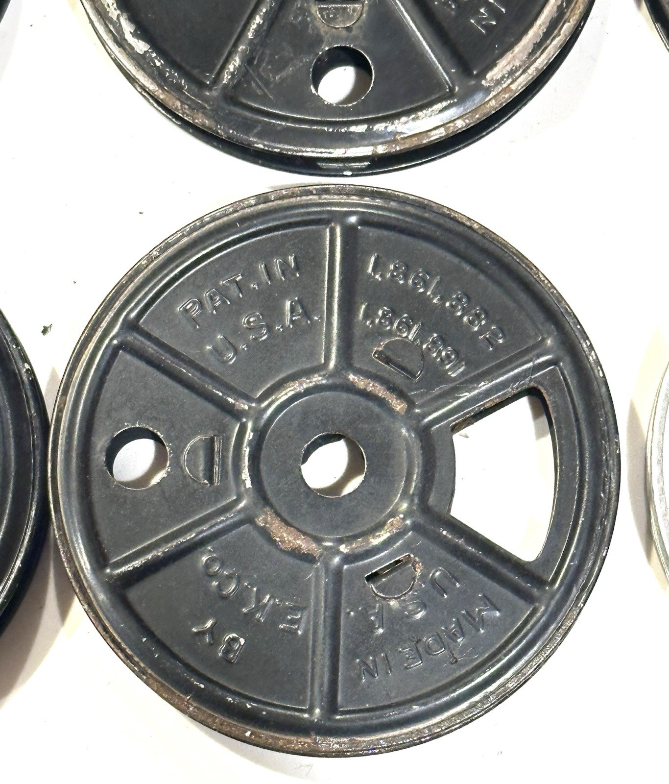9 VTG Eastman Kodak (E.K. Co.) Metal 8mm 2 7/8” D. Film Movie Reels AsFound 1930