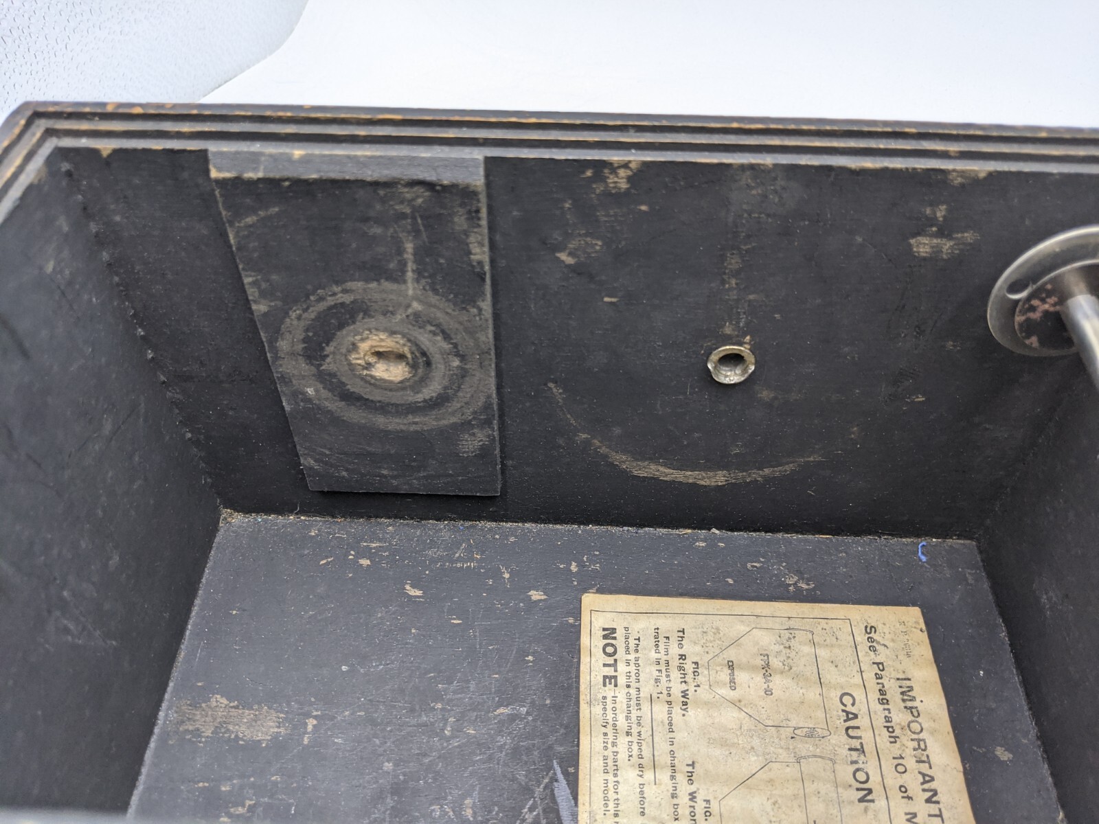 Vintage Kodak Film Tank Model B-2 Photography Decor Prop 3-1/2″