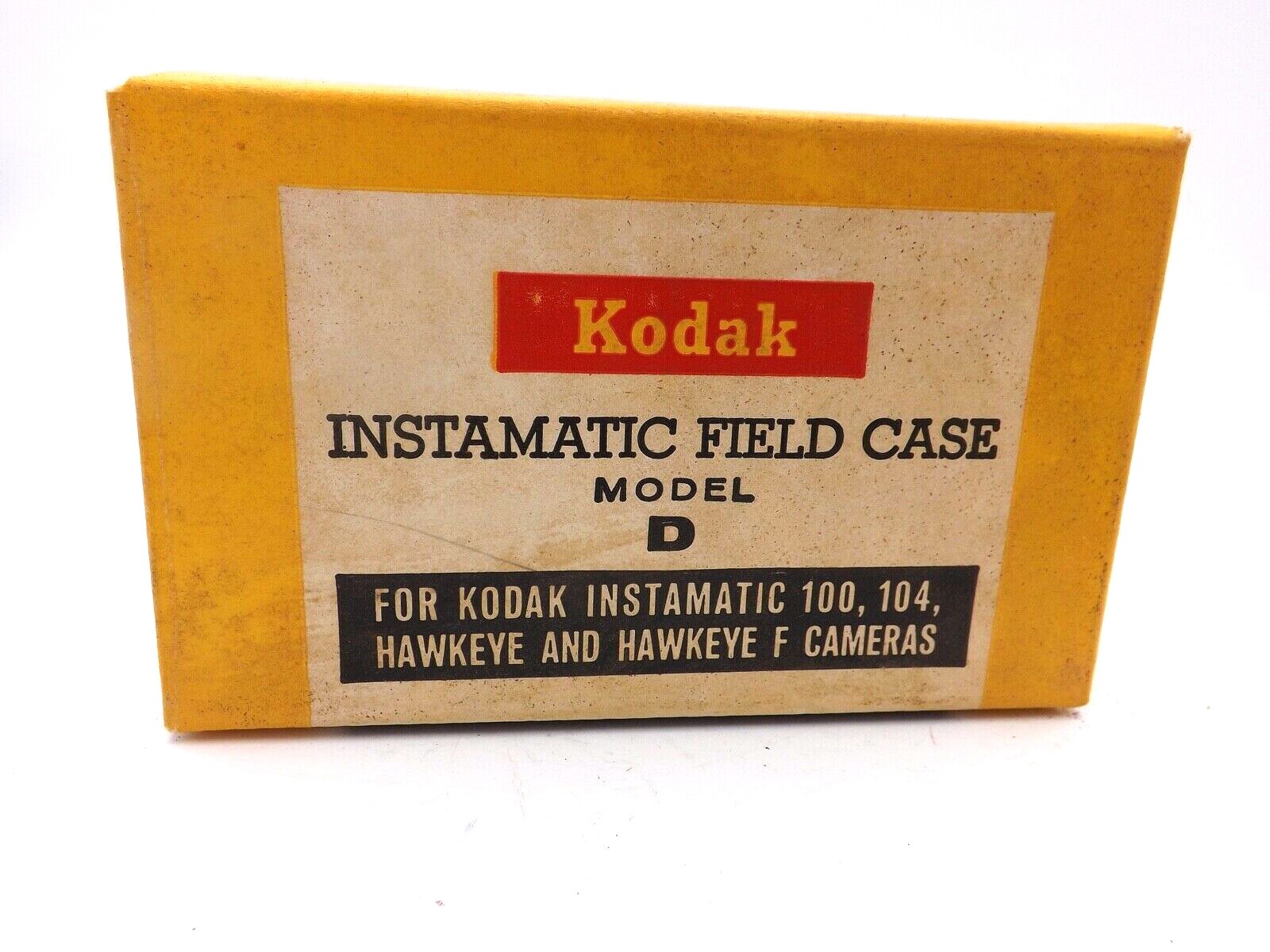 Kodak Instamatic Field Case Model D 100, 104, Hawkeye & Hawkeye F No. C61C