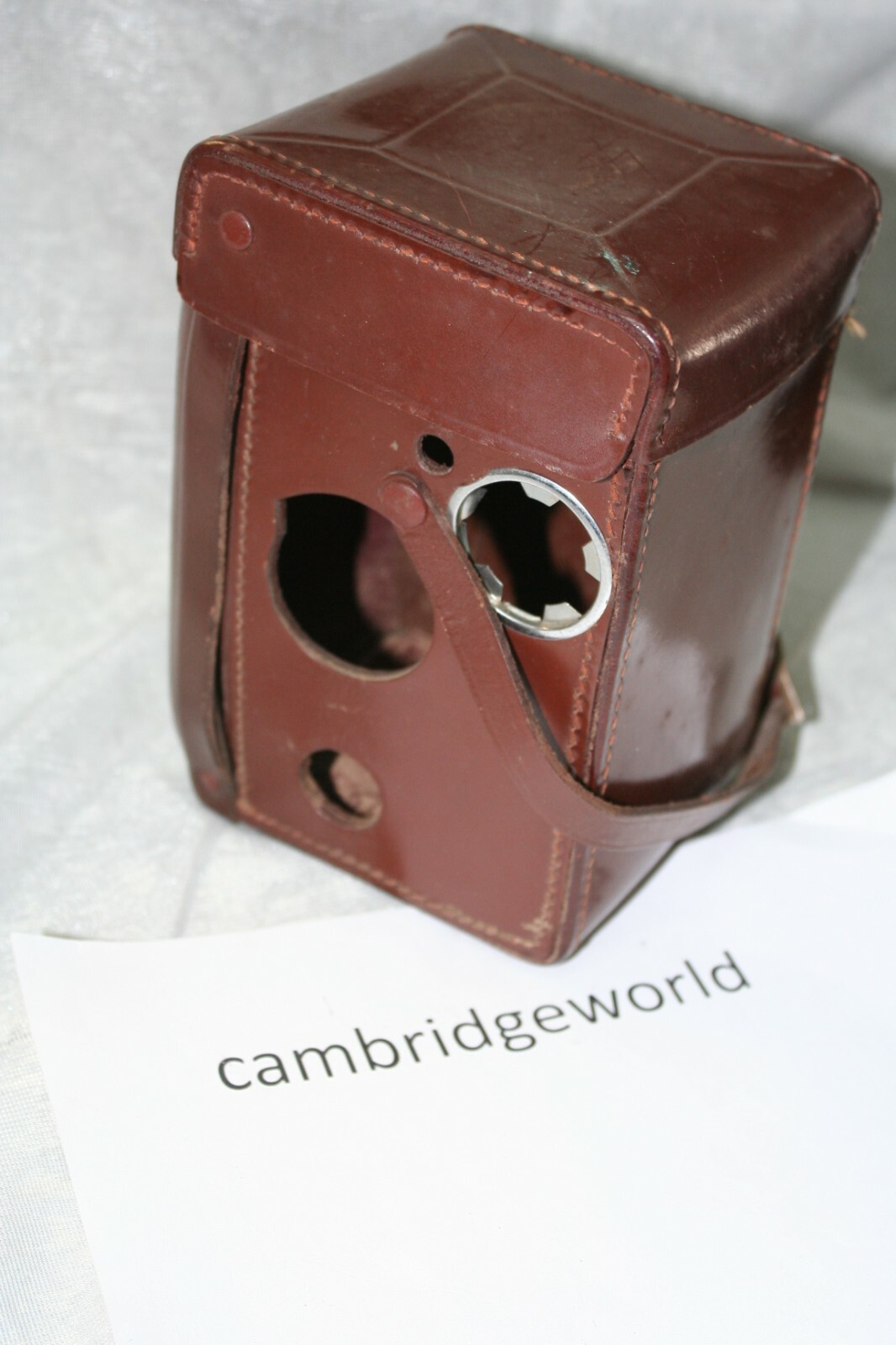ROLLEICORD GENUINE LEATHER CARRYING CASE ORIGINAL GENUINE ROLLEI BRAND