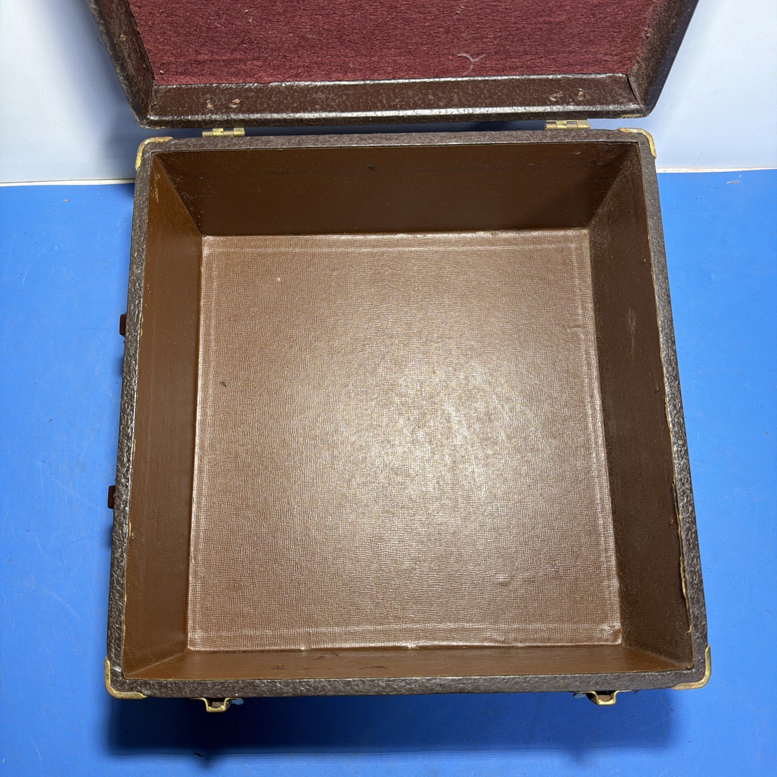 Vintage BAJA Barnett Jaffe Hard Case Tool Box 12x12x6 USA Old