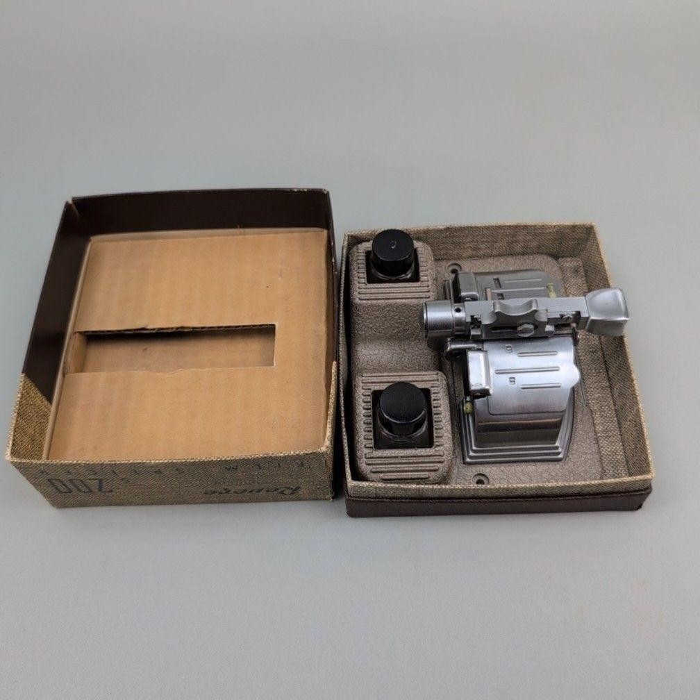 Vintage Revere 200 S Film Splicer With Bottles Original Box USA Movie Editing