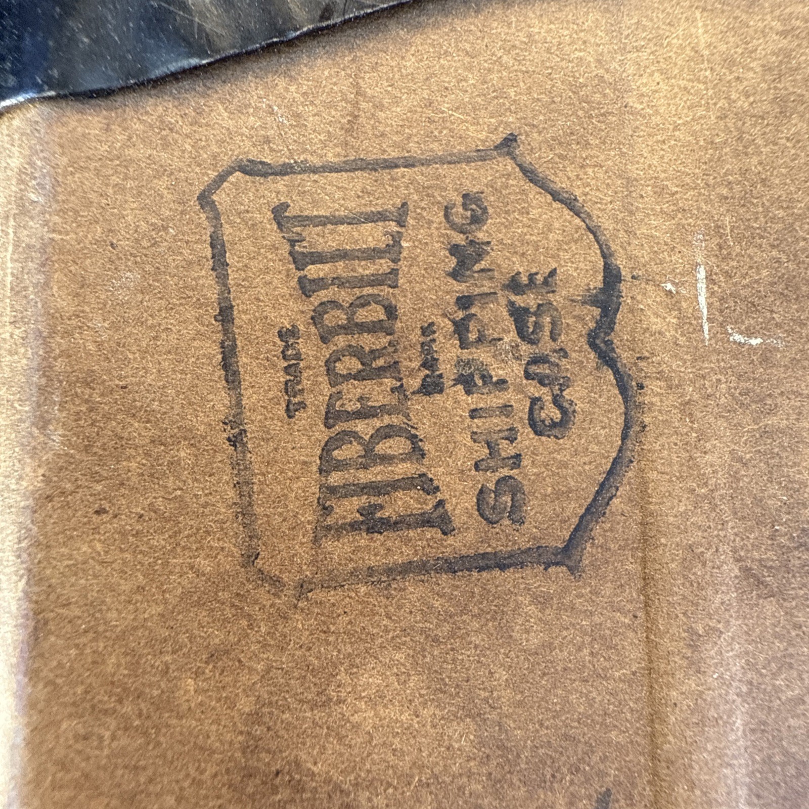 VINTAGE Film Reel Canister Case Shipping Box Mailer, Great Patina