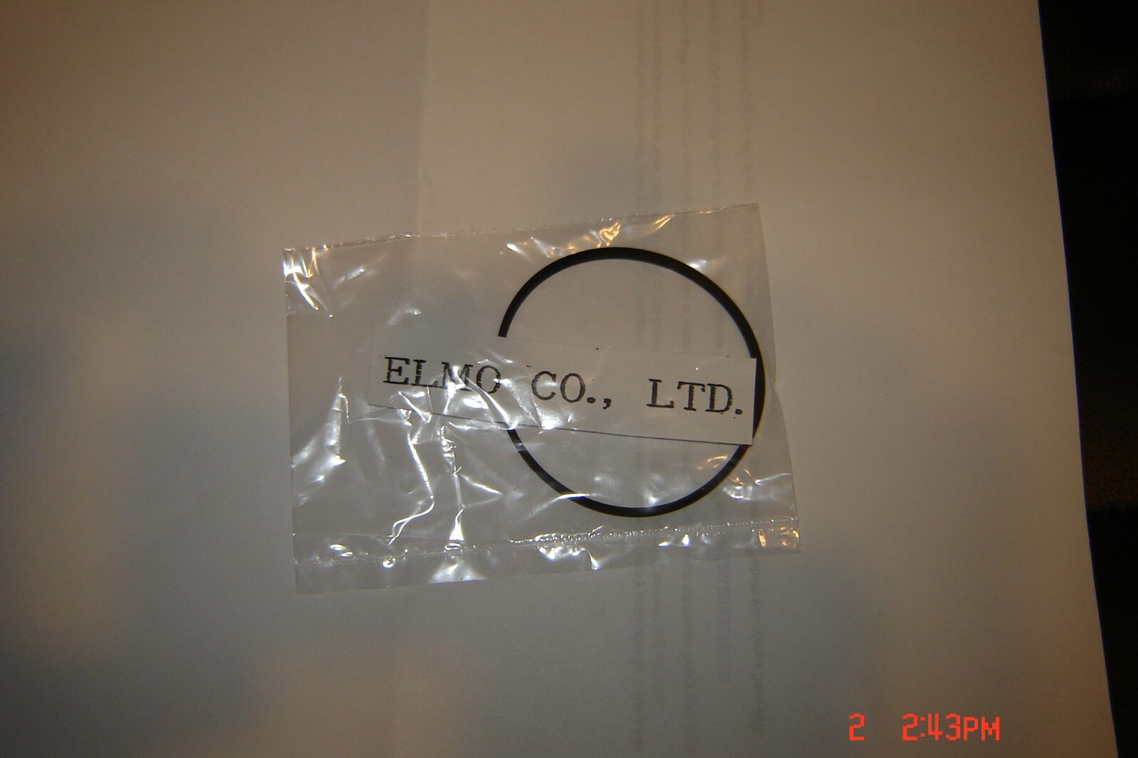 ELMO 912 Editor Belt, Elmo 912S , 1 Flat 912 Motor Belt ,replacment Belt, New