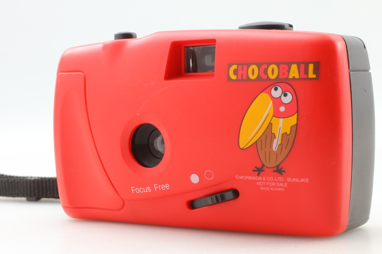 [Exc+5] Japanese Red Chocoball 35mm Film Toy Camera Novelty Gift From JAPAN
