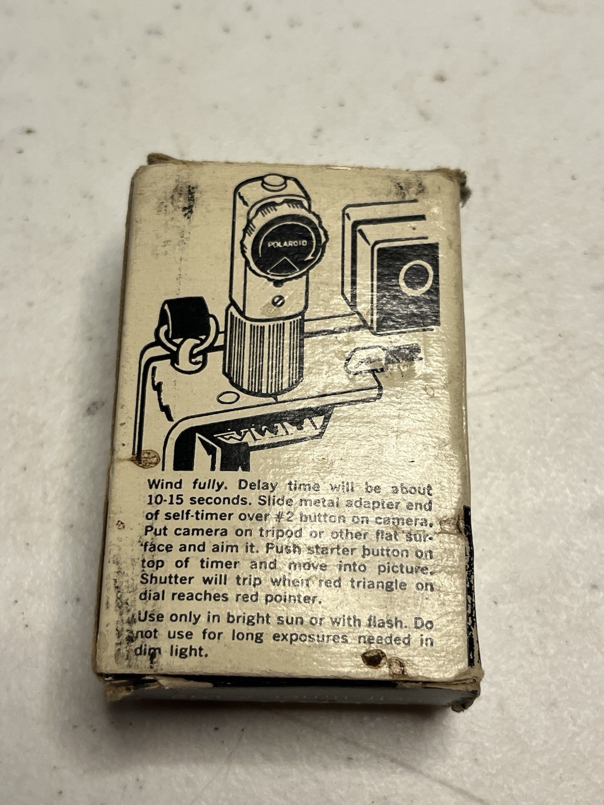 Vintage Polaroid Self-Timer #192 Color Pack Camera Accessory w Box Case