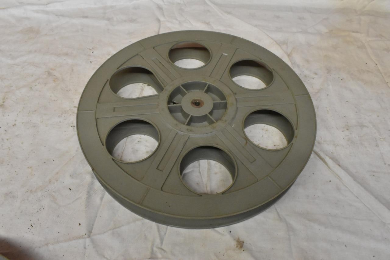 Lot of 5 Vintage 35 mm Movie Theater Film Reel Plastic 14.5″ Take Up Reels