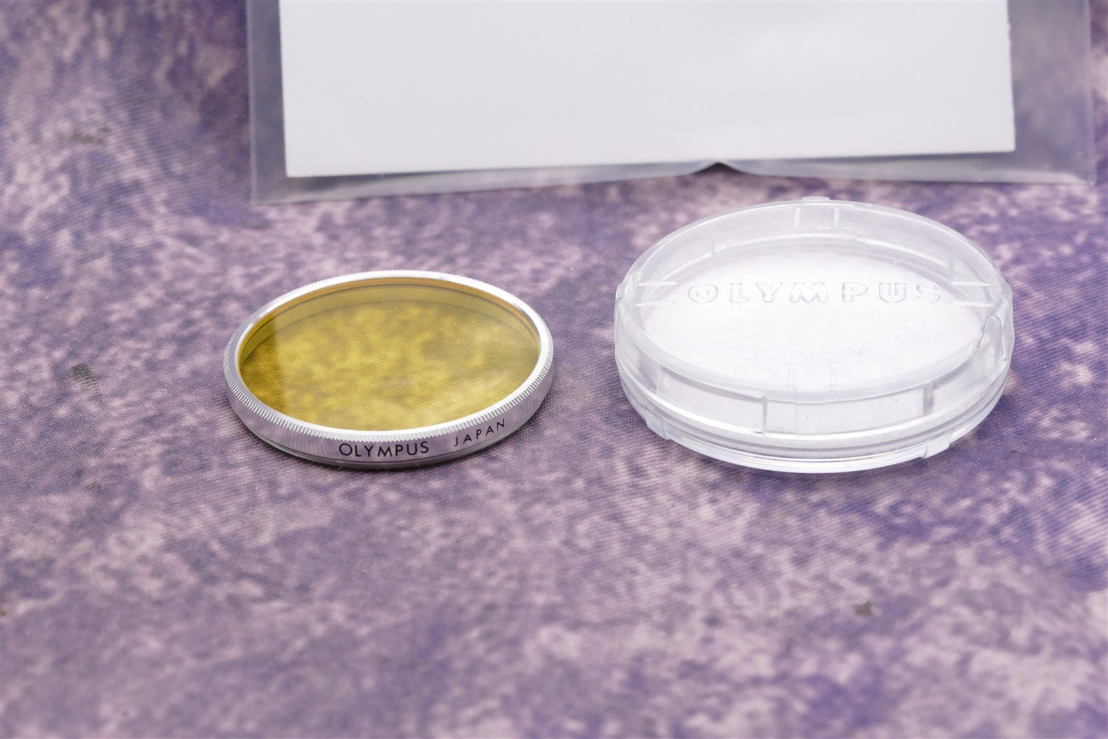 Olympus 43.5mm SY48.2C Yellow Filter with Plastic Case