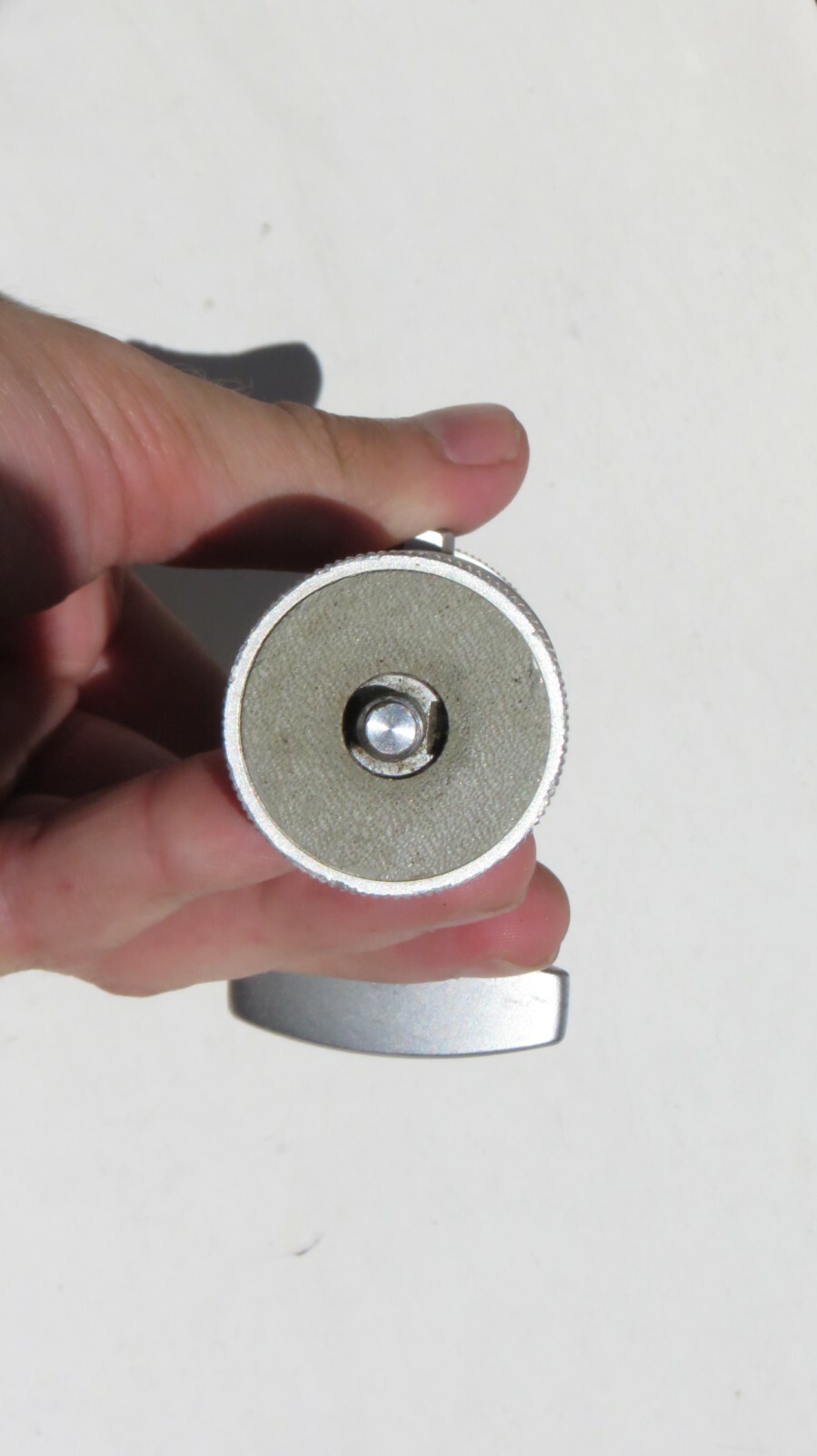 NICKEL BALL HEAD LEITZ WETZLAR TRIPOD LEVEL MOUNT FITS LEICA M CAMERAS M3, M6 M2
