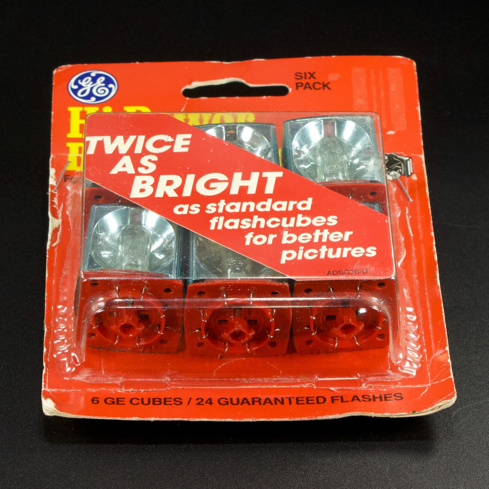 Flashcubes Hi-Power GE Six Pack Open Box Vintage 1963 24 Flashes