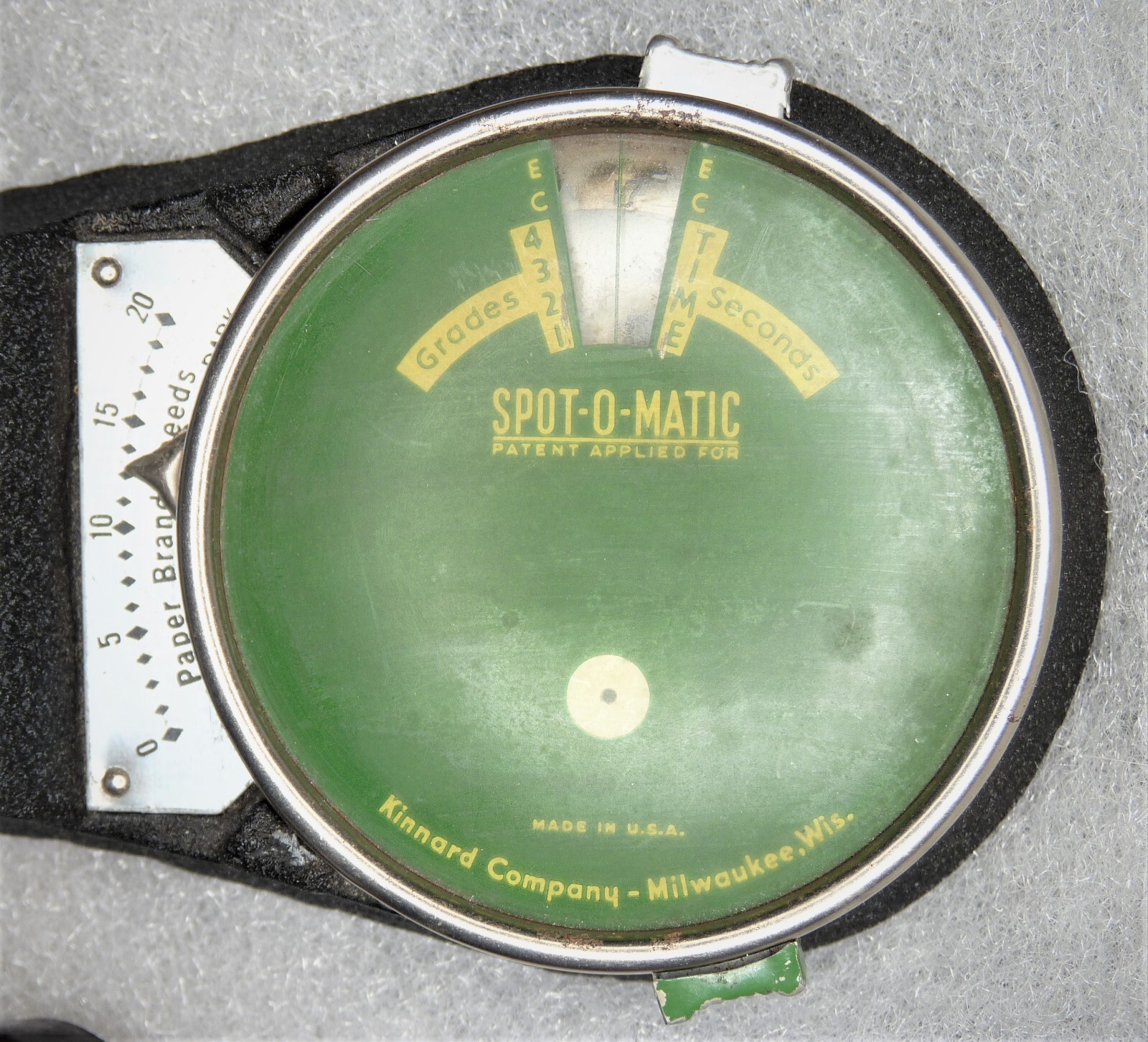 Vintage Kinnard Spot-O-Matic Enlarging Meter