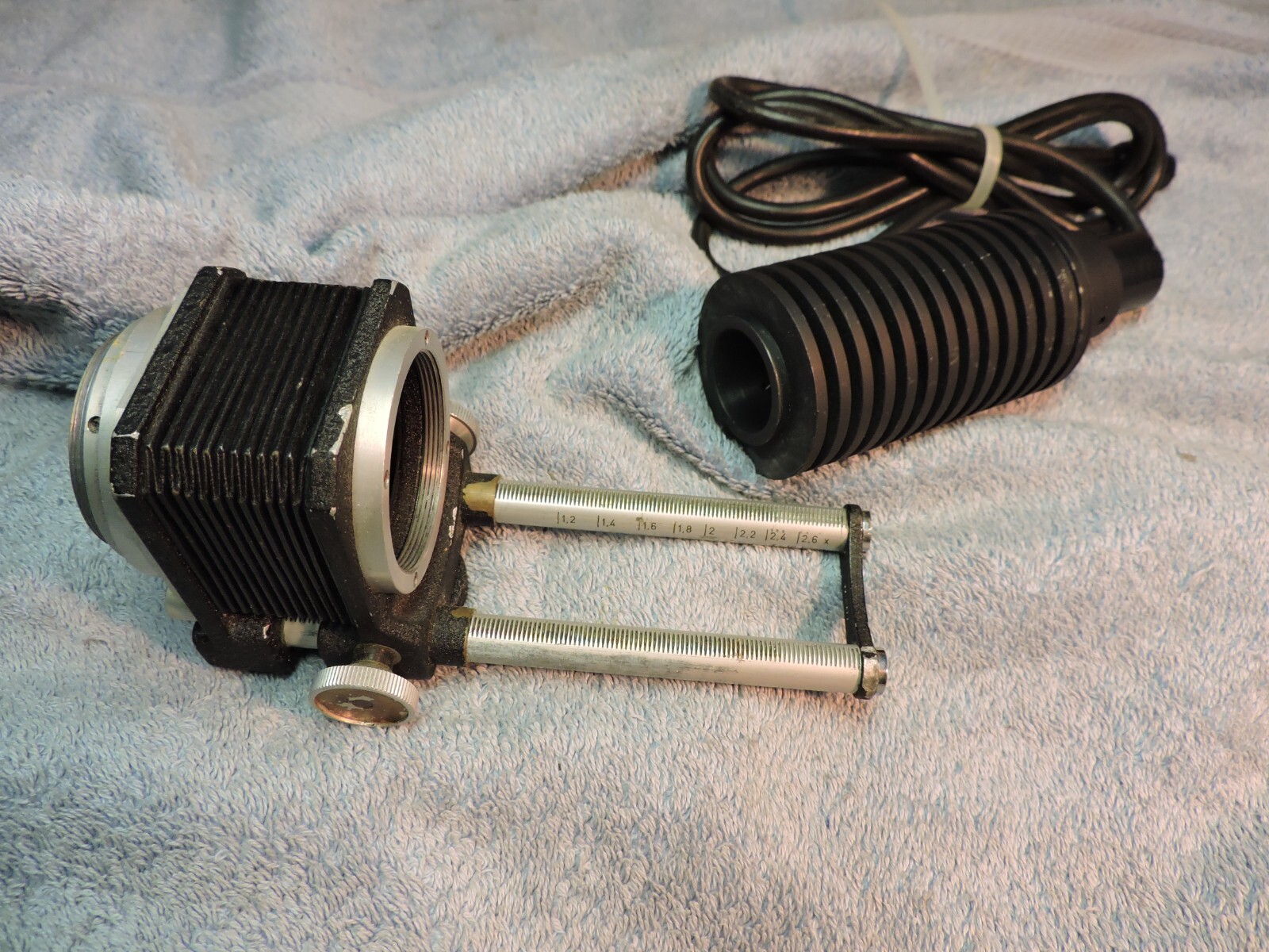 Vintage Novoflex Bellows & Microscope/Camera Light Source Made in Germany