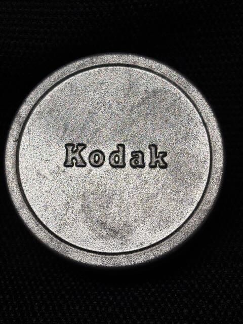 Vintage Kodak Film Tin Canister for Roll of Film Metal Silver 2″ Can